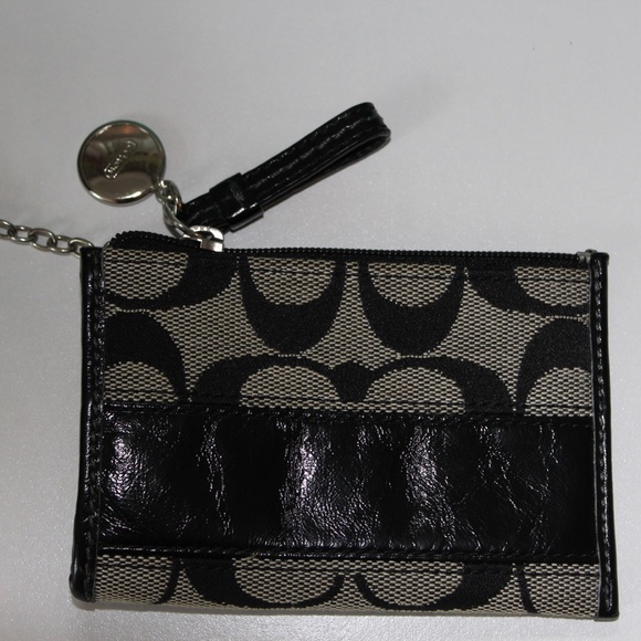 Coach Suede Mini Wallet - Picture 3 of 4